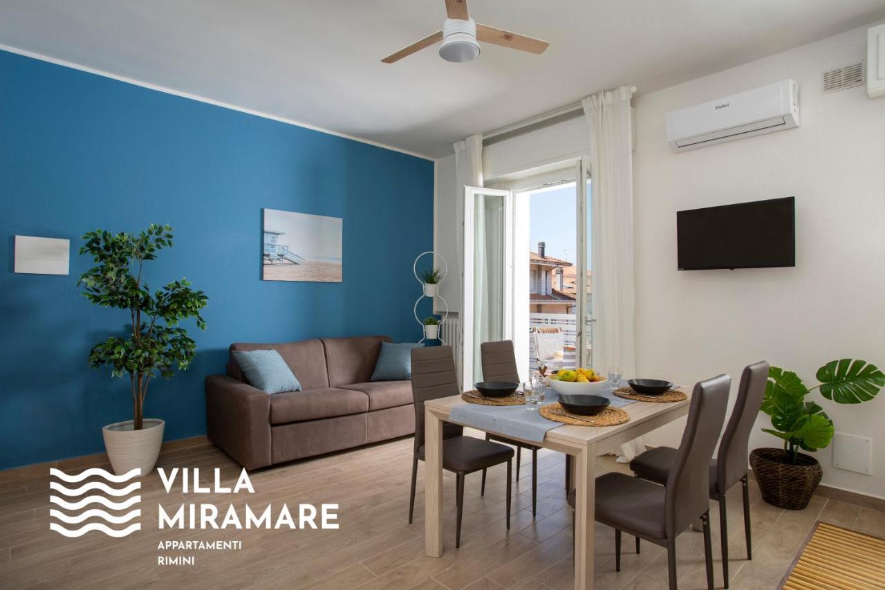 Appartamenti Villa Miramare Rimini Ngoại thất bức ảnh